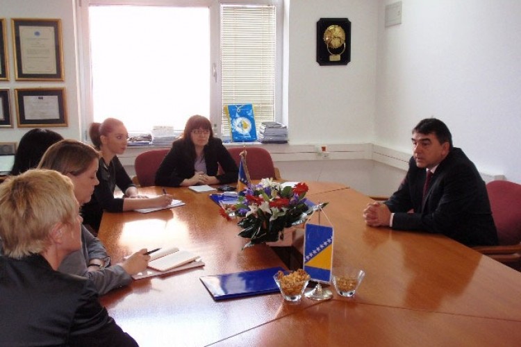 CHIEF PROSECUTOR OF THE POBIH MET WITH THE HEAD OF THE COUNCIL OF EUROPE’S OFFICE IN BIH