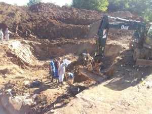 EXHUMATION AT THE LOCATION OF TOMAŠICA, NEAR PRIJEDOR CONTINUES. SEVERAL BODIES AND VICTIMS' PERSONAL EFFECTS UNCOVERED.