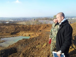 MEMBERS OF THE ARMED FORCES OF BIH VISITED THE SITE OF TOMAŠICA 
