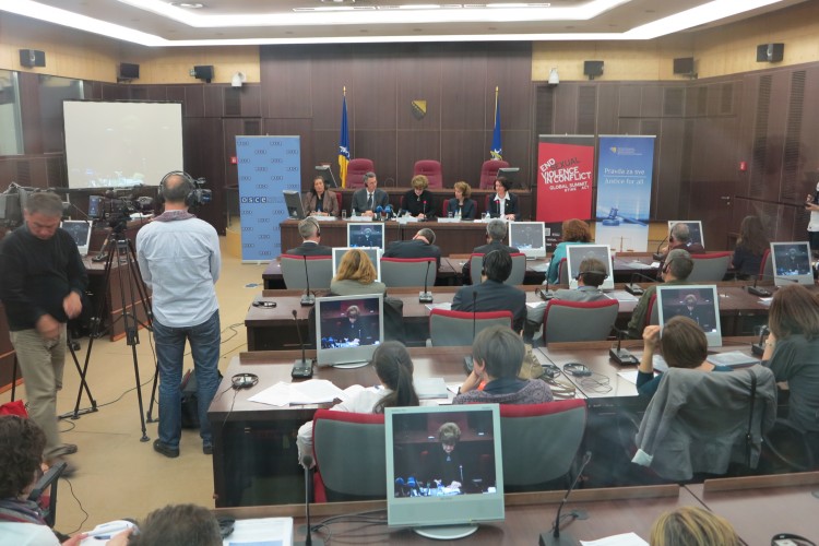 ZAMJENICA RUKOVODITELJA POSEBNOG ODJELA ZA RATNE ZLOČINE SUDJELOVALA NA PREDSTAVLJANJU IZVJEŠĆA O BORBI PROTIV NEKAŽNJIVOSTI SEKSUALNOG NASILJA POČINJENOG U PROTEKLOM RATU