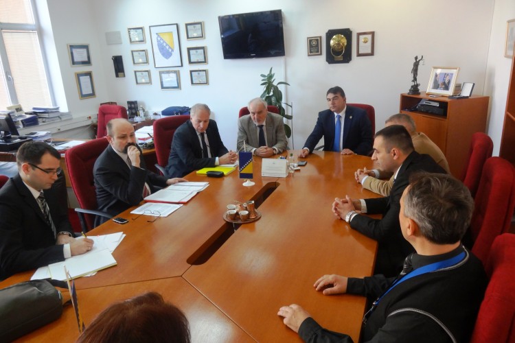 MUTUAL COOPERATION IN WAR CRIMES PROSECUTION AND CONCRETE CASE RELATED ACTIVITIES WERE THE CENTRAL TOPICS OF THE BILATERAL MEETING OF CHIEF PROSECUTORS SALIHOVIĆ AND VUKČEVIĆ