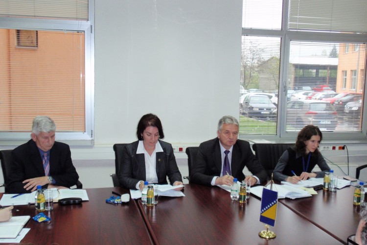 OFFICIALS OF THE PROSECUTOR'S OFFICE OF BIH MET WITH MR. SERGE BRAMMERTZ, CHIEF PROSECUTOR OF THE ICTY'S OTP 