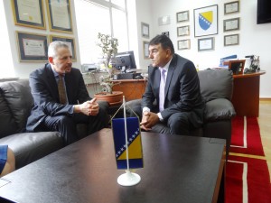 CHIEF PROSECUTOR MET WITH THE DIRECTOR OF THE USAID MISSION TO BIH. STRENGTHENING OF CAPACITIES TO FIGHT CORRUPTION DISCUSSED AT THE MEETING