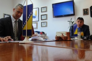 CHIEF PROSECUTOR MET WITH THE DIRECTOR OF THE DIRECTORATE FOR COORDINATION OF POLICE BODIES OF BIH
