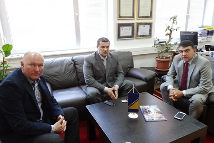 CHIEF PROSECUTOR MET WITH THE DIRECTOR OF THE BIH BORDER POLICE, WHO MADE 2,400 OFFICERS OF THE BORDER POLICE AVAILABLE TO THE BIH PROSECUTOR’S OFFICE TO FIGHT CORRUPTION, TERRORISM AND ORGANIZED CRIME  