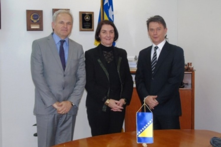 ACTING CHIEF PROSECUTOR MET WITH DEPUTY MINISTER OF SECURITY OF BOSNIA AND HERZEGOVINA