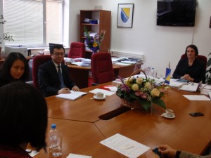 ACTING CHIEF PROSECUTOR MET THE CONSUL OF THE PEOPLE’S REPUBLIC OF CHINA IN BIH