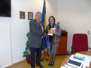 EU SECONDED PROSECUTOR ANTON GIRGINOV MET WITH ACTING CHIEF PROSECUTOR GORDANA TADIĆ