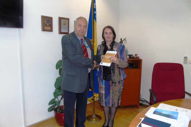 EU SECONDED PROSECUTOR ANTON GIRGINOV MET WITH ACTING CHIEF PROSECUTOR GORDANA TADIĆ