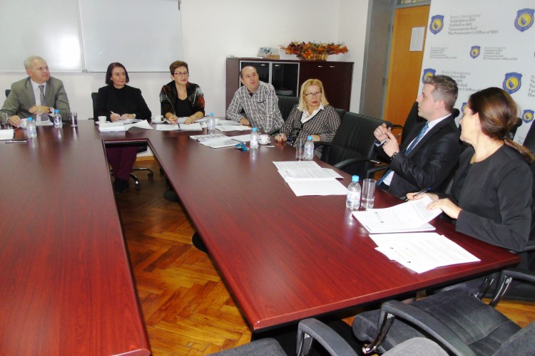 ACTING CHIEF PROSECUTOR HELD A MEETING WITH REPRESENTATIVES OF THE JUDICIAL ADMINISTRATION DEPARTMENT OF THE HJPC BIH