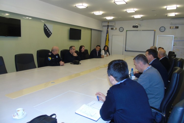 ACTING CHIEF PROSECUTOR OF THE BIH PROSECUTOR’S OFFICE VISITS THE DIRECTORATE FOR COORDINATION OF POLICE BODIES OF BOSNIA AND HERZEGOVINA