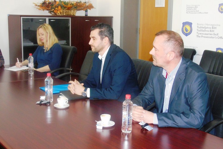ACTING CHIEF PROSECUTOR AND DIRECTOR OF THE PUBLIC PROCUREMENT AGENCY OF BIH HELD A MEETING