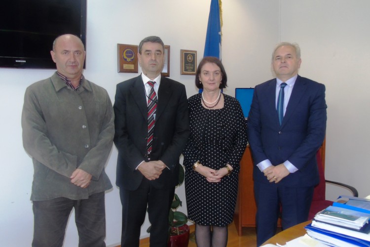 PROSECUTORS OF THE PROSECUTOR’S OFFICE OF BIH MET WITH THE NEW MEMBER OF THE COLLEGIUM OF DIRECTORS OF THE BIH MISSING PERSONS INSTITUTE