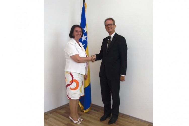 ACTING CHIEF PROSECUTOR MET WITH THE AMBASSADOR OF THE KINGDOM OF THE NETHERLANDS IN BIH