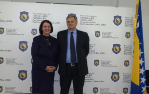 CHIEF PROSECUTOR MEETS WITH PRESIDENT OF THE SUPREME COURT OF FBIH