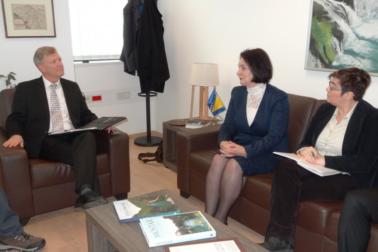 CHIEF PROSECUTOR OF BIH PROSECUTOR’S OFFICE MEETS WITH OSCE HEAD OF MISSION TO BIH 