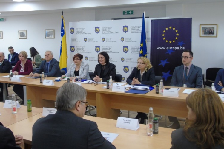 EU COUNCIL WORKING PARTY ON THE WESTERN BALKANS REGION VISITED THE BIH PROSECUTOR’S OFFICE