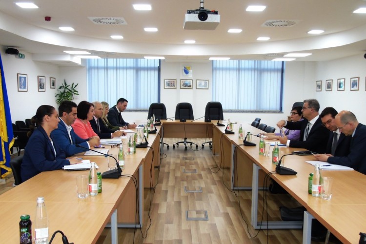 MECHANISM CHIEF PROSECUTOR BRAMMERTZ AND PO BIH CHIEF PROSECUTOR TADIC MEET IN SARAJEVO