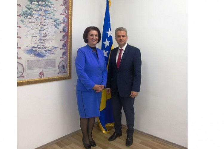 CHIEF PROSECUTOR MEETS HEAD OF EU DELEGATION AND EU SPECIAL REPRESENTATIVE IN BIH