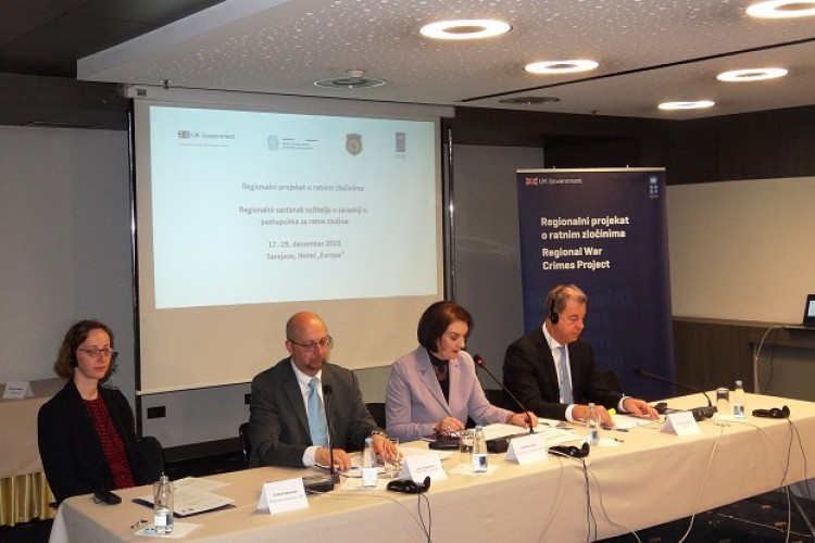CHIEF PROSECUTORS FROM BOSNIA AND HERZEGOVINA, MONTENEGRO, CROATIA AND SERBIA AND THE CHIEF PROSECUTOR OF THE INTERNATIONAL RESIDUAL MECHANISM FOR CRIMINAL TRIBUNALS MET IN SARAJEVO TO DISCUSS REGIONAL COOPERATION IN FIGHT AGAINST IMPUNITY FOR WAR CRIMES