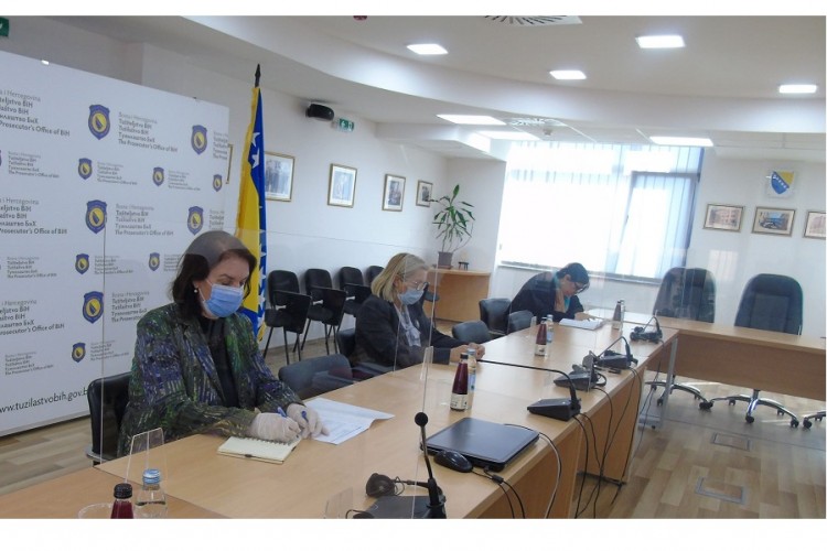GLAVNA TUŽITELJICA SASTALA SE SA PREDSTAVNICOM PROJEKTA UNODC-a ZA ZAUSTAVLJANJE NEZAKONITE TRGOVINE ORUŽJEM I DRUGE NEZAKONITE TRGOVINE