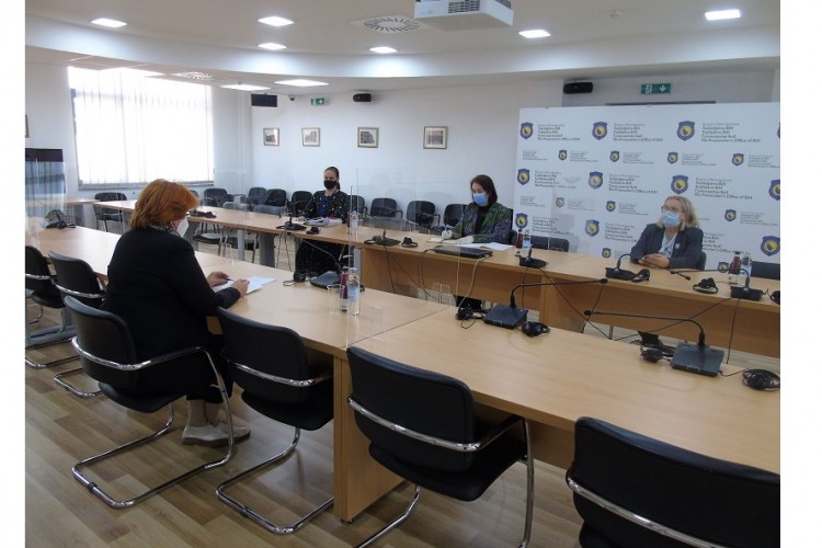 GLAVNA TUŽITELJICA SASTALA SE SA PREDSTAVNICOM PROJEKTA UNODC-a ZA ZAUSTAVLJANJE NEZAKONITE TRGOVINE ORUŽJEM I DRUGE NEZAKONITE TRGOVINE