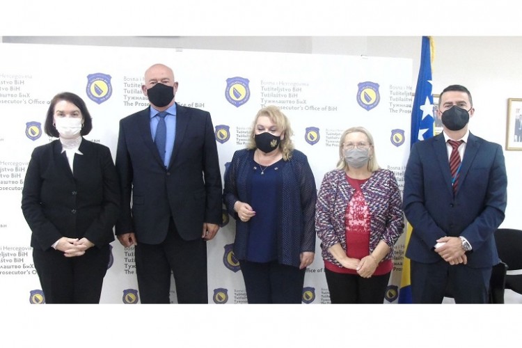 MEETING OF THE CHIEF PROSECUTOR OF THE PROSECUTOR’S OFFICE OF BIH WITH SENIOR OFFICIALS OF THE SPECIAL PUBLIC PROSECUTOR’S OFFICE OF MONTENEGRO