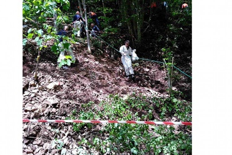 WORKS ON EXHUMATION AT DOBRO POLJE SITE, MUNICIPALITY OF KALINOVIK CONTINUES; MORTAL REMAINS OF AT LEAST FIVE PERSONS FOUND