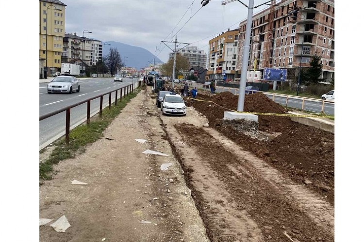 EXHUMATION CARRIED OUT UNDER SUPERVISION OF THE PROSECUTOR’S OFFICE OF BIH  IN THE AREA OF STUP SETTLEMENT  IN SARAJEVO