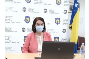 CHIEF PROSECUTOR TALKS WITH REPRESENTATIVE OF PROJECT FOR STRENGTHENING THE RULE OF LAW IN BIH