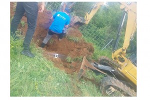THE EXHUMATION OF A VICTIM FROM THE PAST WAR CARRIED OUT AT SOKOLAC