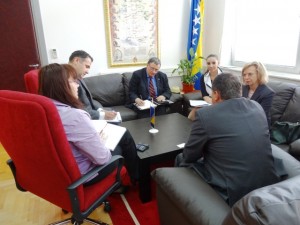 CHIEF PROSECUTOR OF POBIH RECEIVED THE AMBASSADOR OF THE FEDERAL REPUBLIC OF GERMANY TO BIH