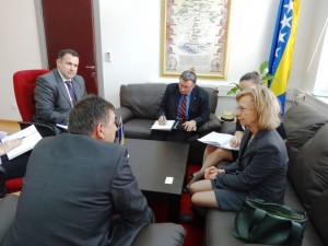 CHIEF PROSECUTOR OF POBIH RECEIVED THE AMBASSADOR OF THE FEDERAL REPUBLIC OF GERMANY TO BIH