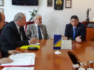 MUTUAL COOPERATION IN WAR CRIMES PROSECUTION AND CONCRETE CASE RELATED ACTIVITIES WERE THE CENTRAL TOPICS OF THE BILATERAL MEETING OF CHIEF PROSECUTORS SALIHOVIĆ AND VUKČEVIĆ