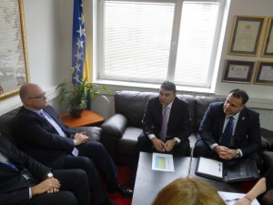 CHIEF PROSECUTOR GORAN SALIHOVIĆ MET WITH THE CHIEF OF OSCE MISSION TO BIH 