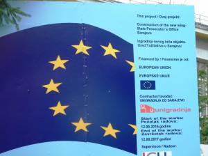 TUŽITELJSTVO BIH ZAHVALJUJE SE VIJEĆU MINISTARA I DELEGACIJI EU, NA ODOBRENIM SREDSTVIMA ZA REKONSTRUKCIJU I  IZGRADNJU ZGRADE I JAČANJE KAPACITETA TUŽITELJSTVA