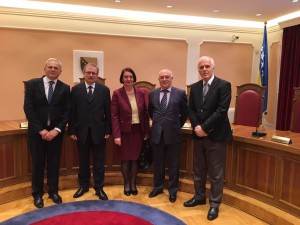 GORDANA TADIĆ, ACTING CHIEF PROSECUTOR, VISITS THE CONSTITUTIONAL COURT OF BOSNIA AND HERZEGOVINA 