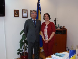 TEMPORARY DEPLOYMENT OF A FRENCH PROSECUTOR TO THE PROSECUTOR’S OFFICE OF BOSNIA AND HERZEGOVINA IMPLEMENTED WITHIN IPA 2013 PROJECT COMES TO AN END