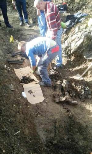 EXHUMATION AT VOZUĆA SITE COMPLETED; MORTAL REMAINS OF TWO MORE PERSONS FOUND 