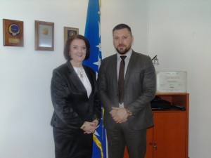 MEETING OF THE ACTING CHIEF PROSECUTOR GORDANA TADIĆ WITH THE DIRECTOR OF THE AGENCY FOR FORENSIC AND EXPERT EXAMINATIONS, NEĐO KOJIĆ