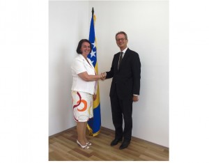 ACTING CHIEF PROSECUTOR MET WITH THE AMBASSADOR OF THE KINGDOM OF THE NETHERLANDS IN BIH