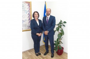 ACTING CHIEF PROSECUTOR GORDANA TADIĆ MEETS WITH DIRECTOR OF PERSONAL DATA PROTECTION AGENCY PETAR KOVAČEVIĆ 