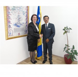 CHIEF PROSECUTOR MEETS WITH AMBASSADOR OF KINGDOM OF SAUDI ARABIA TO BIH