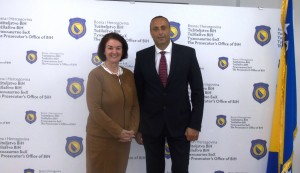 CHIEF PROSECUTOR MEETS ACTING DIRECTOR OF FBIH POLICE DEPARTMENT  