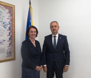 CHIEF PROSECUTOR MEETS DIRECTOR OF STATE INVESTIGATION AND PROTECTION AGENCY- SIPA 