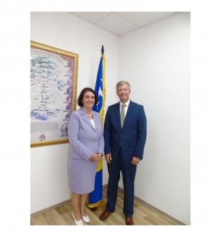 CHIEF PROSECUTOR MEETS WITH HEAD OF OSCE MISSION TO BOSNIA AND HERZEGOVINA