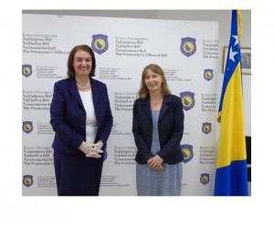 CHIEF PROSECUTOR MEETS HEAD OF OSCE MISSION TO BIH