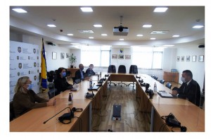 CHIEF PROSECUTOR MEETS WITH ACTING DIRECTOR OF FORENSIC EXAMINATION AND EXPERTISE AGENCY