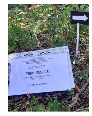 AT ROSTOVO SITE NEAR BUGOJNO, EXHUMATION COMMENCES UNDER SUPERVISION OF BIH PROSECUTOR’S OFFICE 