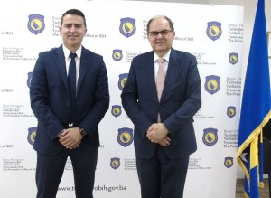 ACTING CHIEF PROSECUTOR MILANKO KAJGANIĆ MEETS WITH THE HIGH REPRESENTATIVE TO BOSNIA AND HERZEGOVINA – H.E. CHRISTIAN SCHMIDT